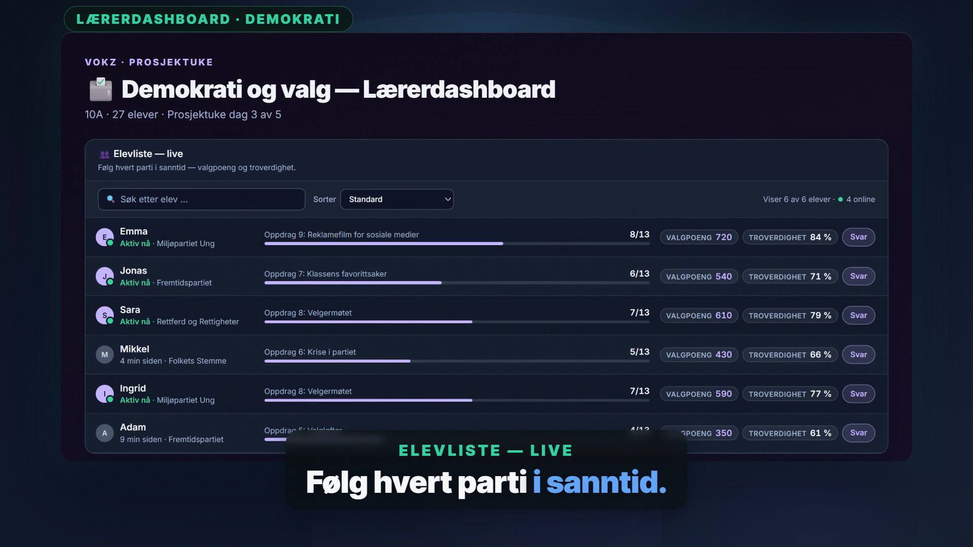 Forhåndsvisning: Se demokratiuka på 40 sekunder